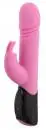 Thrusting Rabbitvibrator in rosa